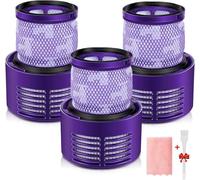Dyson V10 - Filtros para Dyson V10, paquete de 3 filtros Dyson V10 Cyclone Series, V10 Absolute, V10 Animal, V10 Total Clean, Dyson parte # 969082-01. (3 unidades)