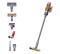 Dyson v12 detect slim absolute aspiradora de mano níquel, amarillo si