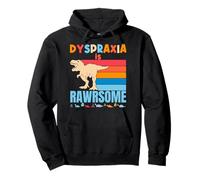 Dyspraxia Is Awesome - Dinosaurio de concienciación de dispraxia para niños y niñas Sudadera con Capucha