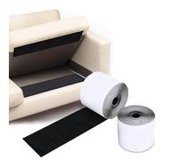 DYUEE Cojín antideslizante para sofá, tiras de velcro de 10 cm x 3 m con adhesivo para evitar que los cojines del sofá se deslicen, tiras de velcro negras resistentes para cojines de sofá, proyectos
