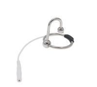 DYUOMB Anillo for el pene de 5 tamaños, Anillo for el prepucio del glande con catéter dilatador de uretra, tapón for el pene de Pulso, Juguetes sexuales SM for Hombres(35MM)