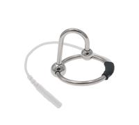 DYUOMB Anillo for el pene de 5 tamaños, anillo for el prepucio del glande con catéter dilatador de uretra, tapón for el pene de pulso, Juguetes sexuales SM for hombres(28MM)