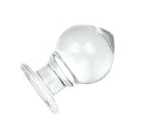 DYUOMB Tapón Anal de vidrio BDSM, cuentas anales gruesas de 6cm, dilatador de ano, tapones for los glúteos for hombres y mujeres, juguetes sexuales for masaje del punto G(B)