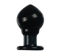 DYUOMB Tapón Anal de vidrio BDSM, cuentas anales gruesas de 6cm, dilatador de ano, tapones for los glúteos for hombres y mujeres, juguetes sexuales for masaje del punto G(D)