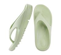 DYYEUAVT Comwarm Thick Sole Flip Flops For Women And Men Summer Yoga Mat Outdoor Beach Thong Sandals For Shower Non-Slip Soft Slippers(36)