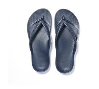 DYYEUAVT Crestar Women's Orthopedic Flip Flops Summer EVA Sandals For Plantar Fasciitis Relief Comfort Unisex Non-slip Beach Slippers(Deep Blue,39)