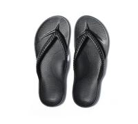 DYYEUAVT Crestar Women's Orthopedic Flip Flops Summer EVA Sandals For Plantar Fasciitis Relief Comfort Unisex Non-slip Beach Slippers(Black,41)