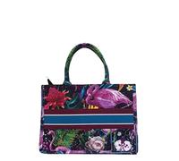 DYYEUAVT Customized European Style Top-Handle Bag Fashion Personality Single Shoulder Canvas Bag Large Capacity Tote Bag(F)