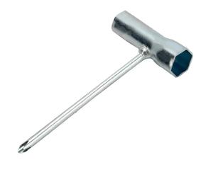 DYYEUAVT Llave De Vaso De Acero Inoxidable De 13 Mm Y 19 Mm for Motosierras De Gasolina Y Desbrozadoras Maquinaria De Jardín