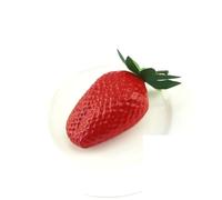DYYEUAVT Modelo de Fresa simulada de Fruta Falsa, decoración de plástico, Fondo de fotografía, Accesorios de Bricolaje, Materiales de decoración for Festivales en casa(Color-09,10pcs)