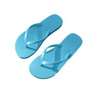 DYYEUAVT Summer Women's Slipper Non-Slip Flip Flops Bathroom Quick Drying Slippers Clip Toe Flat For Home Shower Beach(Lake Blue,40)