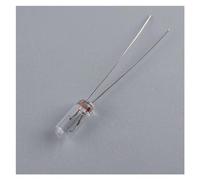 DYYK 10 Uds miniatura 0.07A 1,5 V,3V,6V, 9V,12V, 24V 3mm 4mm 5mm lámpara bombilla Edison incandescente filamento arroz (Color : 5mm 24V)