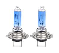 DYYK 2 uds H7 12V 100W 6000K H7 Super Blanco halógeno Coche Fuente de luz Bombillas Faros Auto lámpara estacionamiento Coches