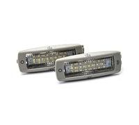 DYYK 2X LED Interior Domo Mapa Lámpara Techo Luz de Lectura Apto for VW Golf Passat 1997-2005 Beetle Tiguan Skoda Superb Seat Leon Yeti Celi