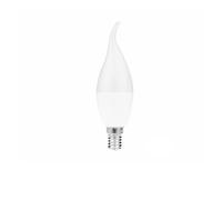 DYYK 4 Uds 3W 6W 9W 12W 15W bombilla LED E14 E27 lámpara LED interior cálida luz blanca fría bombilla LED tipo vela candelabro de decoración for el hogar (Color : Cold white, Size : E14 LW_9W)