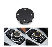 DYYK Interruptor de botón de menú de Perilla Multimedia CIC IDrive for Coche Interior con BMW E Series E60 E61 E81 E82 E87 E88 E89 E90 E91 E92 E70 E71 E72 (Color : E90 Rotary Cover 1PC)