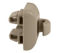 DYYOPRA Piezas de Repuesto Gris/Beige Parasol Interior de Coche Clip Gancho de suspensión retenedor de Cubierta Apto for Audi TT A6 S6 2001 2002 2003 2004 2005 4B0857562 Fácil de reemplazar(Beige)