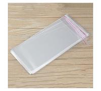 Dz 500/1000 unids 9cm de ancho Sello autoadhesivo transparente Opp Bolsa de plástico Bolsas de embalaje de regalo Y1109 (Color : 9x18cm(Can Use 9x15), Gift Bag Size : 1000pcs)
