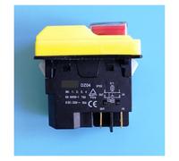 DZ04 4 Pins Waterproof Electromagnetic Push Button Switches ON OFF Start Stop Switch 250VAC 8(6) A