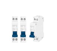 DZ30-32 DPN 1P + N 6A 10A 16A 20A 25A 32A 63A disyuntor montaje MCB 35mm Din Rail Breaking interruptor de aire doméstico(32A)