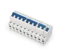 DZ47 1/2/3/4 polos 3A/6A/10A/16A/20A/32A/40A/50A/63A 400V C tipo mini disyuntor MCB, Piezas(2P,32A)