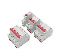 DZ47 1-4 polos 3A/6A/10A/16A/20A/32A/40A/50A/63A 400V tipo C disyuntor en miniatura 35mm instalación en riel capacidad de ruptura 6KA(1P,5A)