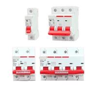 DZ47-63 1P 2P 3P 4P Disyuntor En Miniatura 3A-63A AC 230V-400V Tipo C, MCB De Montaje Carril DIN Para Gabinete Control Panel Caja Distribución(1P,50A)