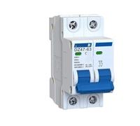 DZ47-63 230V 400V disyuntor 1P 2P 6A 16A 32A 40A 50A 63A interruptor magnetotérmico(2P,32A)