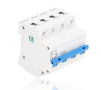 DZ4763 C25 4P Disyuntor en Miniatura, 25a 400V 6000a Disyuntor de Montaje en Riel DIN con Capacidad de Ruptura con Protección contra Sobrecarga Y Cortocircuito para Oficinas Y Edificios Residenciales