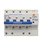 DZ47LE-125 AC400V Protector de fugas trifásico RCBO Protección de cortocircuito de sobrecarga 4P Interruptor de disyuntor 80A 100A 125A 1 piezas (Size : 4P, Color : 125A)
