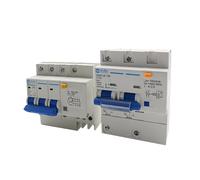 DZ47LE-63/125 Husehold interruptor de aire RCBO Protector de fugas 1P + N 2P 3P + N 4P AC400V disyuntor de protección de sobrecarga trifásico(4P,100A)