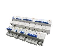 DZ47LE-63/125 interruptor de aire doméstico Protector fugas 1P + N 2P 3P + 4P AC400V disyuntor protección sobrecarga trifásico(10A,3P N)