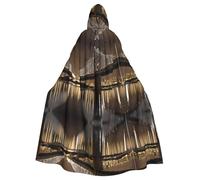 DZBDWZXH Capa con capucha estampada para adultos (New York Manhattan Bridge Night), capa con capucha unisex para adultos, capa con capucha para fiestas de Halloween, disfraz de Navidad