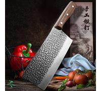 DZCP Cuchillo de Cocina Cuchillos de Cocina Chef japonés Cuchillo 7CR17 440C Hechos a Mano de Alto Contenido de Carbono de Acero Inoxidable Que Taja Cleaver Cuchillos del Cocinero