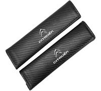 dzggs 2 Piezas Almohadillas para Cinturón de Seguridad para Citroen C3 C4 X7, Comodidad Antideslizante Transpirable Protectores Cinturon de Seguridad, Interior Accesorios