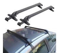 dzggs 2 Piezas Coche Barras de Techo para Volvo C30 2006-2013, Aluminio Transversales Barras Baca Portaequipajes Carga Transporte Barras Anti Robo