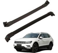 dzggs 2 Piezas Coche Barras de Techo para VW Tiguan 2018-2022, Aluminio Transversales Barras Baca Portaequipajes Carga Transporte Barras Anti Robo
