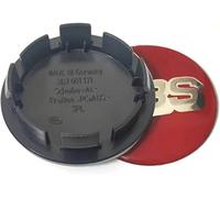 dzggs 4 Piezas Coche Rueda Tapas Centrales para BBS 65mm, Tapabujes Rueda Tapa Centro Herrumbre Tapacubos Impermeable Neumáticos Llantas,C