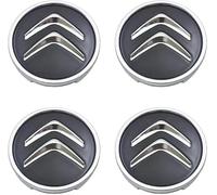 dzggs 4 Piezas Coche Rueda Tapas Centrales para Citroen Berlingo 2008-2018 60mm, Tapabujes Rueda Tapa Centro Herrumbre Tapacubos Impermeable Neumáticos Llantas,B