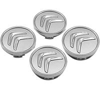 dzggs 4 Piezas Coche Rueda Tapas Centrales para Citroen C4 Cactus 2018-2023 60mm, Tapabujes Rueda Tapa Centro Herrumbre Tapacubos Impermeable Neumáticos Llantas,B
