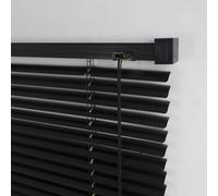 DZHTUF persianas venecianas de Aluminio,Cortinas Plegables,Estores de Lamas Negras-oscurecedoras/Protectoras Privacidad, Estores Venecianas horizontales,Cortinas metálicas,W×H-70x120cm