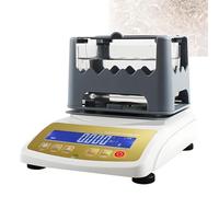 DzkZen MáQuina para Probar La Pureza del Oro,DensíMetro De Metales Preciosos,Comprobador De Autenticidad De Oro,Plata,Oro De 10 Quilates, Paladio Y Platino,Comprobador De Pureza del Oro XF-3203K