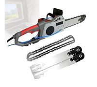 DzkZen Motosierra De Diamante EléCtrica PortáTil para Cortar Paredes De Ladrillo Y HormigóN Armado, Ideal para Proyectos De ConstruccióN Y DemolicióN. 350mm