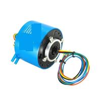 DZNDM0EVT High Speed Rotary Joint, Slip Ring Multiple Sizes 18/24 Channel 10A 300RPM 300mm Compact Industrial Residential(38.1X99 18CH 10A)