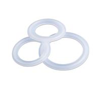 DZNDM0EVT Silicone Sealing Ring, Anillo De Sellado Junta Silicona, Virola Triple Abrazadera, Varios Tamaños for Mejoras del Hogar, 10 Uds(102mm-119mm)