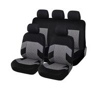 DZNEFYUP Fundas Asientos para Citroen C3 Juego Fundas Asientos Coche Universal Funda Asiento Coche(4)