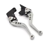 DZNEFYUP Palanca Freno Embrague Manetas De Embrague De Freno Cortas para Y&amaha MT-07 MT-07 MT 07 2014-2015(Plata)