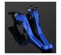 DZNEFYUP Palanca Freno Embrague Manetas De Embrague De Freno Corto Ajustables para Motocicleta ER6N ER 6N ER-6N 2009-2016(Azul)