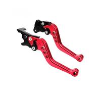 DZNEFYUP Palanca Freno Embrague para Cb650r ADV 350 Cb500x Nc750x X 750 para Hornet Pcx para Forza 125 Embrague Motocicleta Manija De Freno Palanca De Tambor Modificación(Rojo)