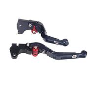 DZNEFYUP Palanca Freno Embrague para Y&amaha YBR125 YBR250 YBR XZT 125 250 Manillar De Motocicleta Manija De Freno Modificación De Palanca De Embrague Plegable(Negro)